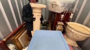 КОТ В МЕШКЕ ЗА 50£. Надеемся хорошо заработать.(Аукционы контейнеров в Англии)