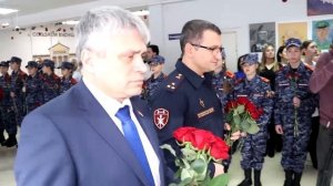 В лицее имени офицера Росгвардии Дениса Лазутина прошла церемония приведения к присяге кадет