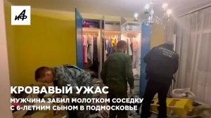 Кровавый ужас. Мужчина забил молотком соседку с 6-летним сыном в Подмосковье