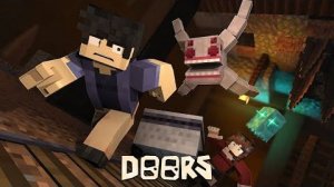 Выживание на DOORS FLOOR 2 - Анимация для Майнкрафта
