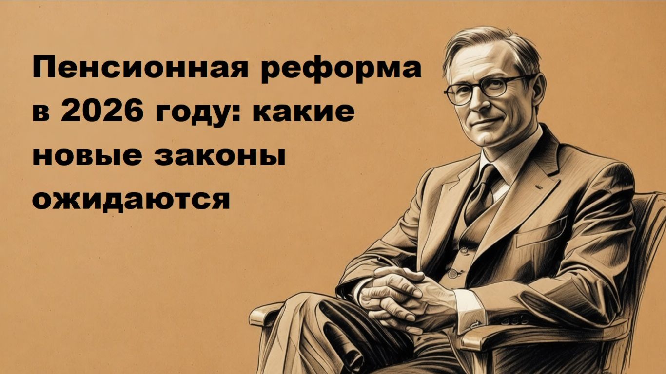 Пенсионная реформа в 2026 году: какие новые законы ожидаются