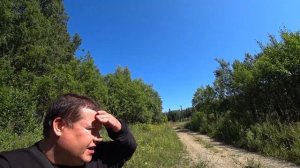 Велопокатушка на гору Шаньгино и Уваровский пруд _ Прошёл два раза через котлован _ велопоход