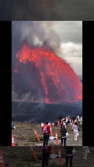Извержение вулкана Килауэа на Гавайях
