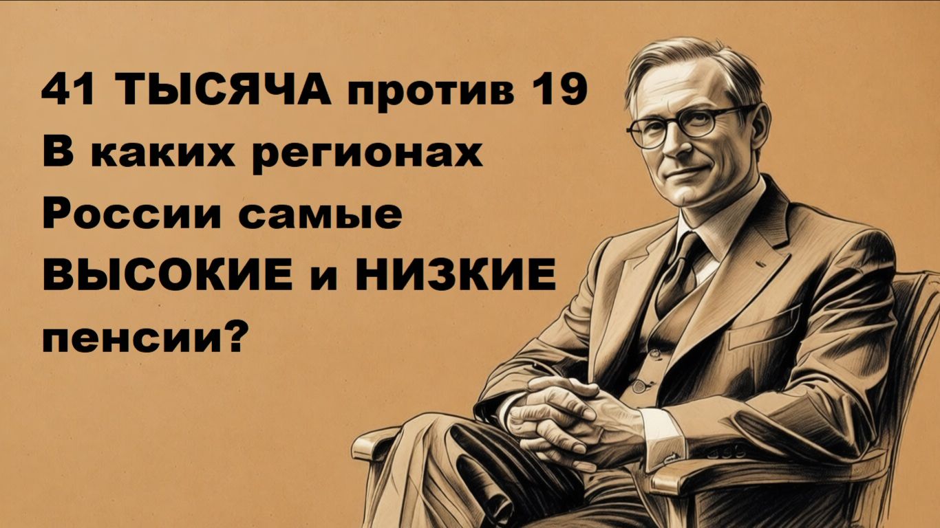 Самые высокие и низкие пенсии в России: рейтинг пенсий по регионам России