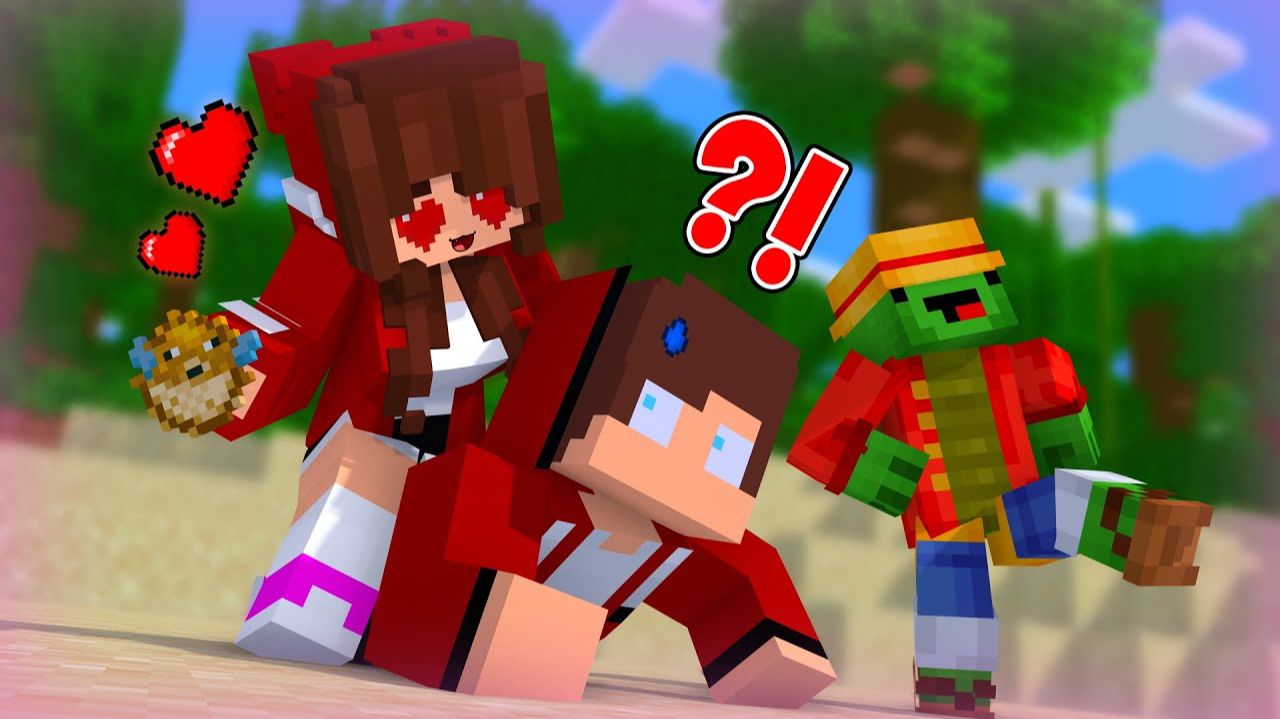 Застрял на острове？! - Анимация для Майнкрафта