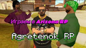 Играем в Arizona RP Agretenok с моим Заместителем ГА