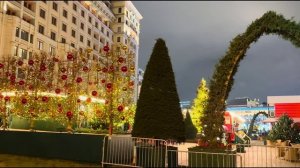 🎄Ранняя праздничная магия Москвы 2026 ночная прогулка по огням столицы✨🌙