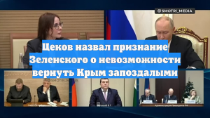 РИА Новости: экс-депутат Рады прокомментировал слова Зеленского о Крыме