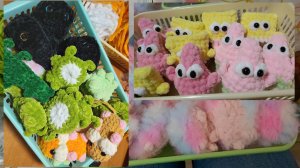 Видео с ярмарки))) Вместо торговли - вяжу)))