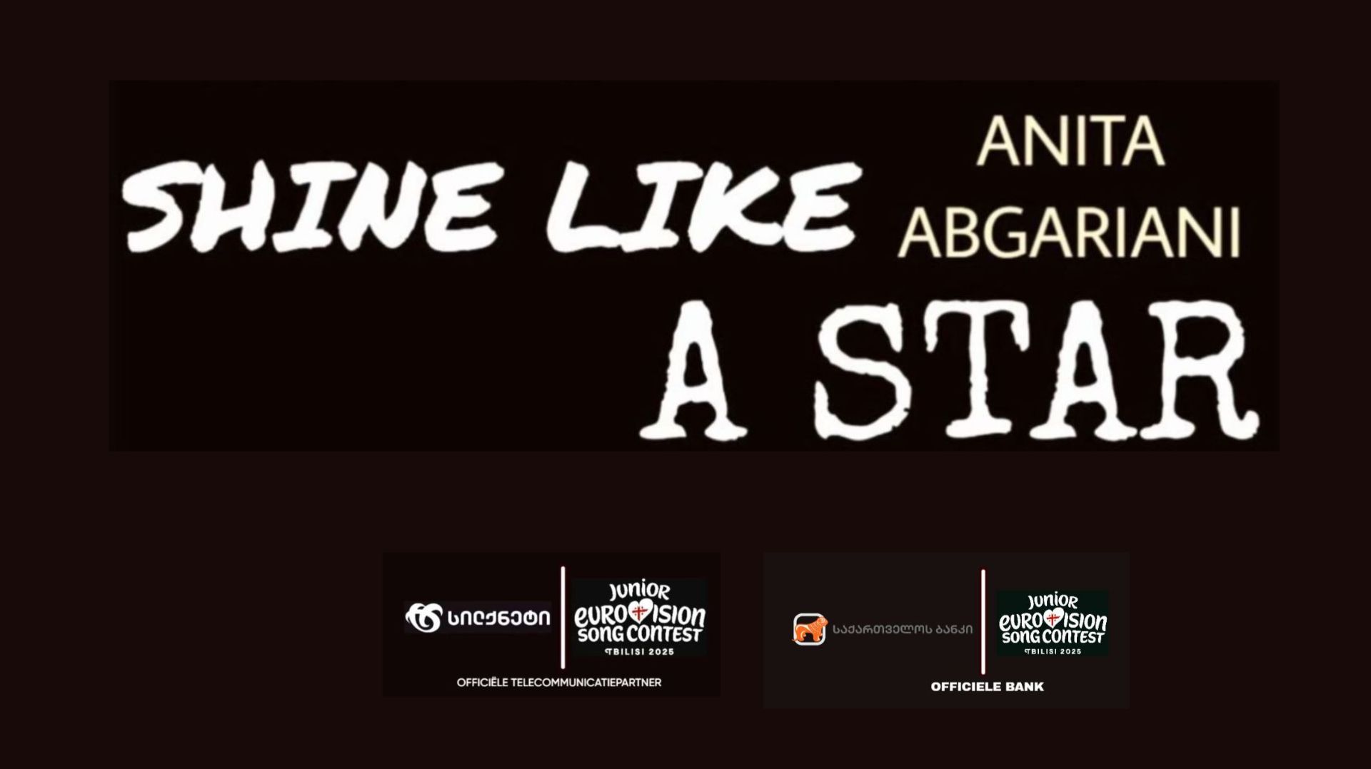 Anita Abgariani - Shine Like a Star naar Silknet & Bank of Georgia
