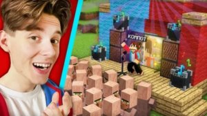Я УСТРОИЛ КОНЦЕРТ В ДЕРЕВНЕ ЖИТЕЛЕЙ НОМЕР 13 В МАЙНКРАФТ | Компот Minecraft