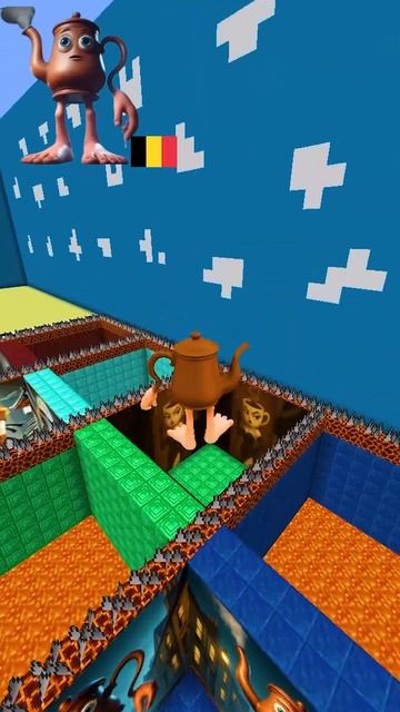 Italian Brainrot vs Squid Game Lava Jump #minecraft #italianbrainrot #brainrot смотреть онлайн