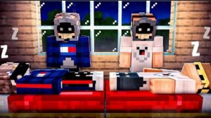 [Никита Берг] 😨Никогда не спи друг напротив друга в майнкрафт