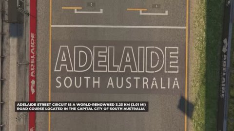 iRacing - новый контент: трасса Adelaide Street Circuit