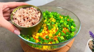 Я хочу есть такой ужин каждый день! Очень быстро, просто и вкусно! ПАСТА С ТУНЦОМ. Пробуйте!