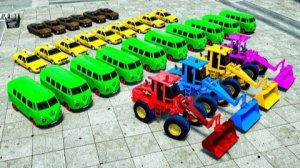 Пожарная машина Фрэнка помогает такси | Городские машины превращаются в зомби