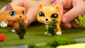 Настя объясняет правила безопасности в городе