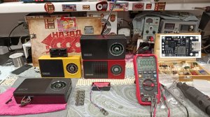 📻 Селга 405 FM+СВ - переводим питание на Литий . Радиопосиделки с дядей Жорой .