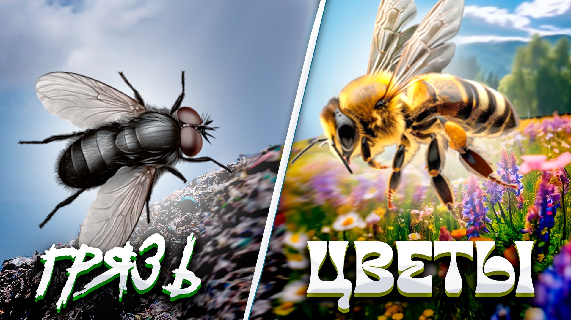 ПРИТЧА: МУХА И ПЧЕЛА | МЫ НАХОДИМ ТОЛЬКО ТО, ЧТО ИЩЕМ смотреть онлайн