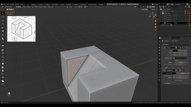 Моделирование под Subdivision Surface #5