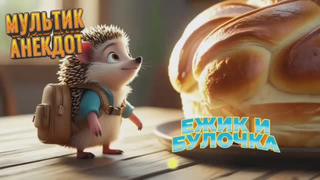 Мультик Анекдот ежик #анекдоты #смешно #прикол #оченьсмешно #шутка