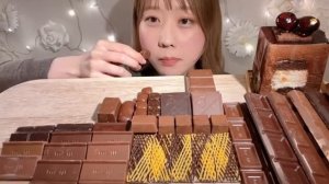 🔥🍲 Мукбанг и Mukbang : ЯПОНСКИЙ ШОКОЛАД! 🍫 Дегустация изысканных сладостей | ASMR