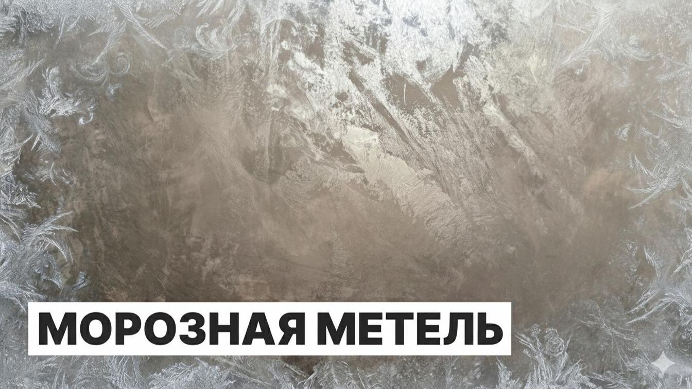 МОРОЗНАЯ МЕТЕЛЬ | Декоративная Штукатурка | УДАЧНЫЙ Эксперимент смотреть онлайн