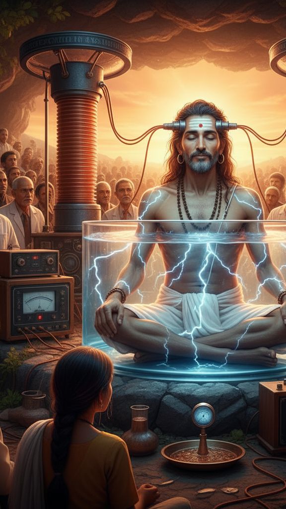 Индийское монашество и мастер, побеждающий смерть - Айя, контактёр-целитель