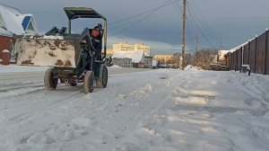 САМОДЕЛЬНЫЙ МИНИТРАКТОР.