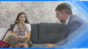 10.12.2025   Кирилл Балаганский встретился с вдового Героя России