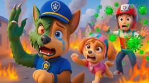 😭 ВСЕ ЩЕНКИ ЗАРАЗИЛИСЬ ВИРУСОМ! ЩЕНЯЧИЙ ПАТРУЛЬ СЕРИЯ В МАЙНКРАФТ