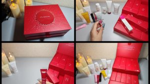 Распаковка адвент календаря Clarins