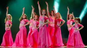 Группа МАЛИКА - тренер Лихачева Виктория (Восточные танцы для детей в Новокузнецке)