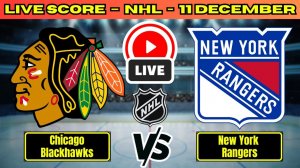 Чикаго — Рейнджерс NHL сезон 25/26 | 11.12.2025 Прямая трансляция