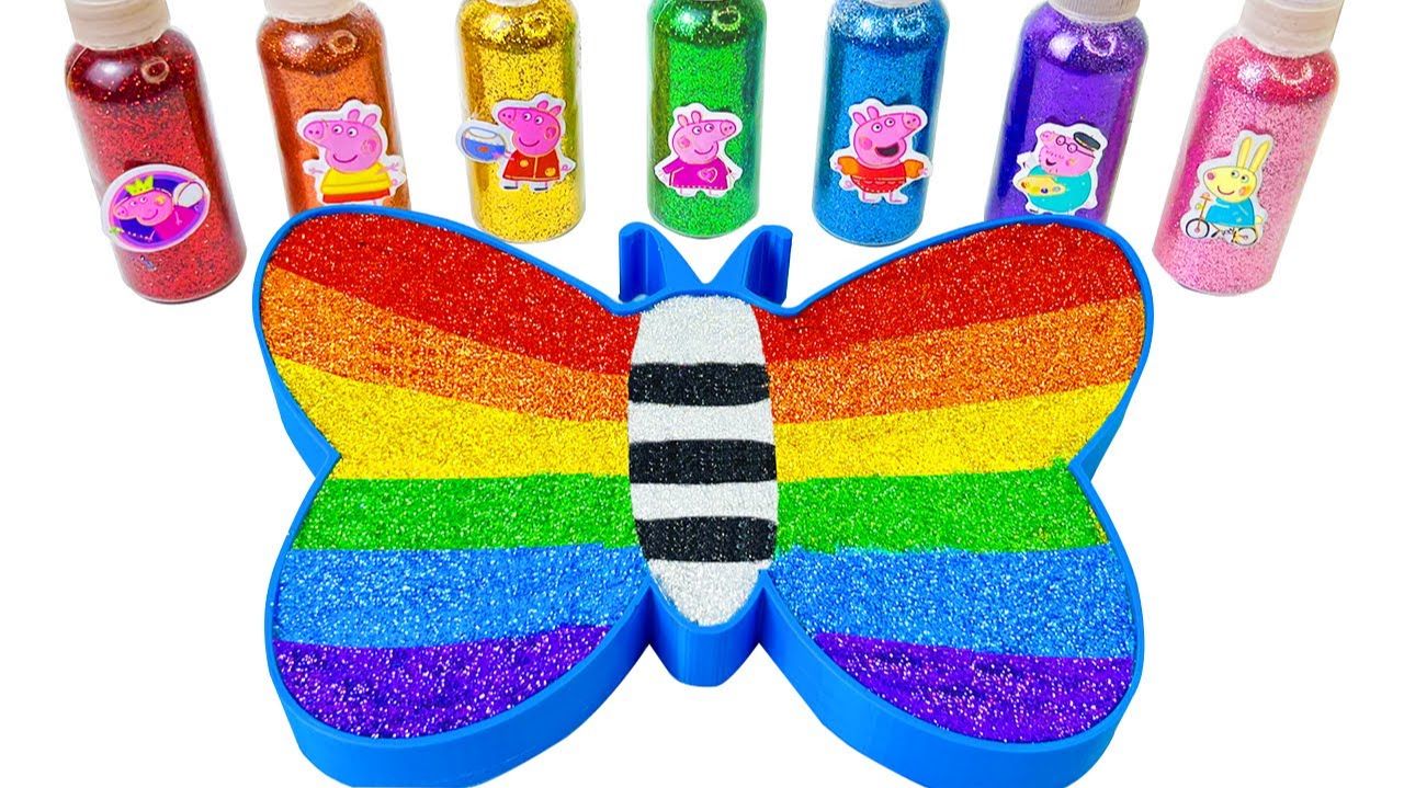 ИГРАЕМ В СЛАЙМЫ ЗАЛИВАЕМ В ФОРМУ БАБОЧКИ АСМР ВИДЕО ДЛЯ ДЕТЕЙ ДЕТСКИЙ КАНАЛ ИГРАЛКИ-ЗАЛИПАЛКИ