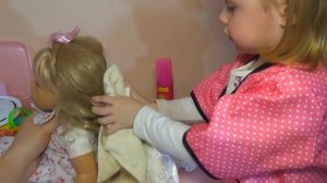 Кукла Беби бон - Играем вместе в парикмахера Детское видео для девочек про куклы Baby doll