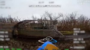 🎮Оптоволоконщики ГВ "Центр" сожгли бронетранспортер M113 ВСУ в районе н.п.Вольное, ДНР…