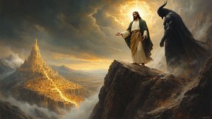 Русская песня о том, как Господь Бог Иисус Христос, Сын Божий, отверг три искушения сатаны.