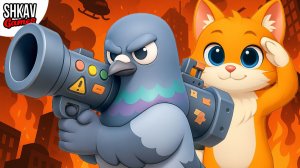 ГОЛУБЬ и ГРАНАТОМЕТ! Не поможет даже КОТ! В I Am Bird VR! / Часть 2