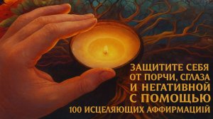 Защитите себя от Порчи, Сглаза и Негативной энергии с помощью 100 Исцеляющих Аффирмаций