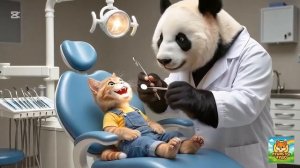 🐱😺МУЛЬТИК ДЛЯ ДЕТЕЙ, у котенка заболел зуб 🦷