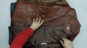 40626 Куртки кожаные, 13пак, giubbini pele, секонд (extra) оптом