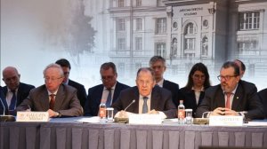 С.В.Лавров на «круглом столе» на тему «Украинский кризис. Дипломатия и перспективы урегулирования»