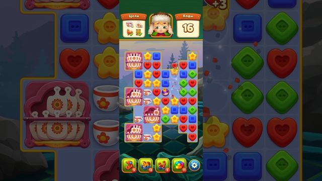Мир Домовят 177, 178 и 179 уровень три в ряд. Сказочная игра для всей семьи)