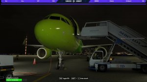 MSFS2024 Fenix simulations A320-214 SL, SBI5342, Omsk(UNOO) - Novosibirsk(UNNT)