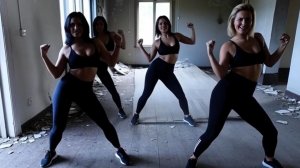 Танец, потрясающее выступление в заброшенном доме.#танцы