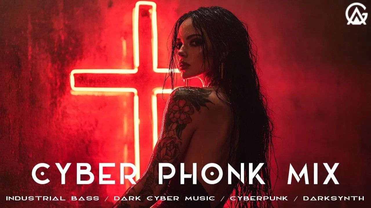 Cyber Phonk Mix  Industrial Bass  Dark Cyber Music  CYBERPUNK  Darksynth  Midtempo Mix  Wave