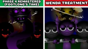 СПРУНКИ PHASE 4 REMASTERED 🎧🔥 ORIGINAL VS WENDA TREATMENT 💉💥 — КТО СИЛЬНЕЕ? 👑🎵👹💥🎧💥🎶🔥💥👑