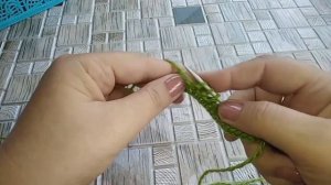 17.МК # УЗОР СПИЦАМИ "ЗВЁЗДОЧКИ" (СНЕЖИНКИ)#❄️❄️❄️