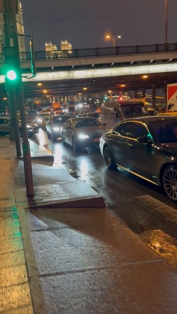 Москва пробка на Таганке 10 баллов